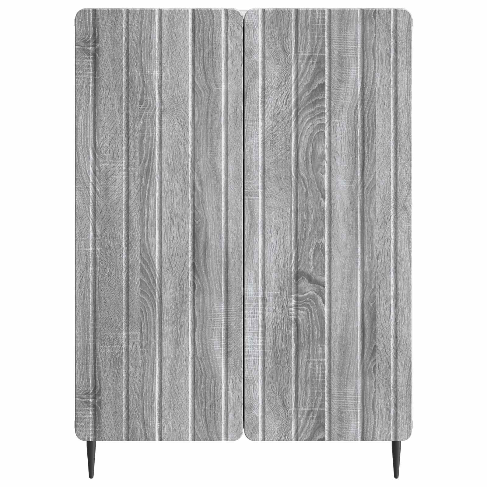 vidaXL Bufet Szary Sonoma 66 x 34,5 x 92 cm Drewno inżynieryjne