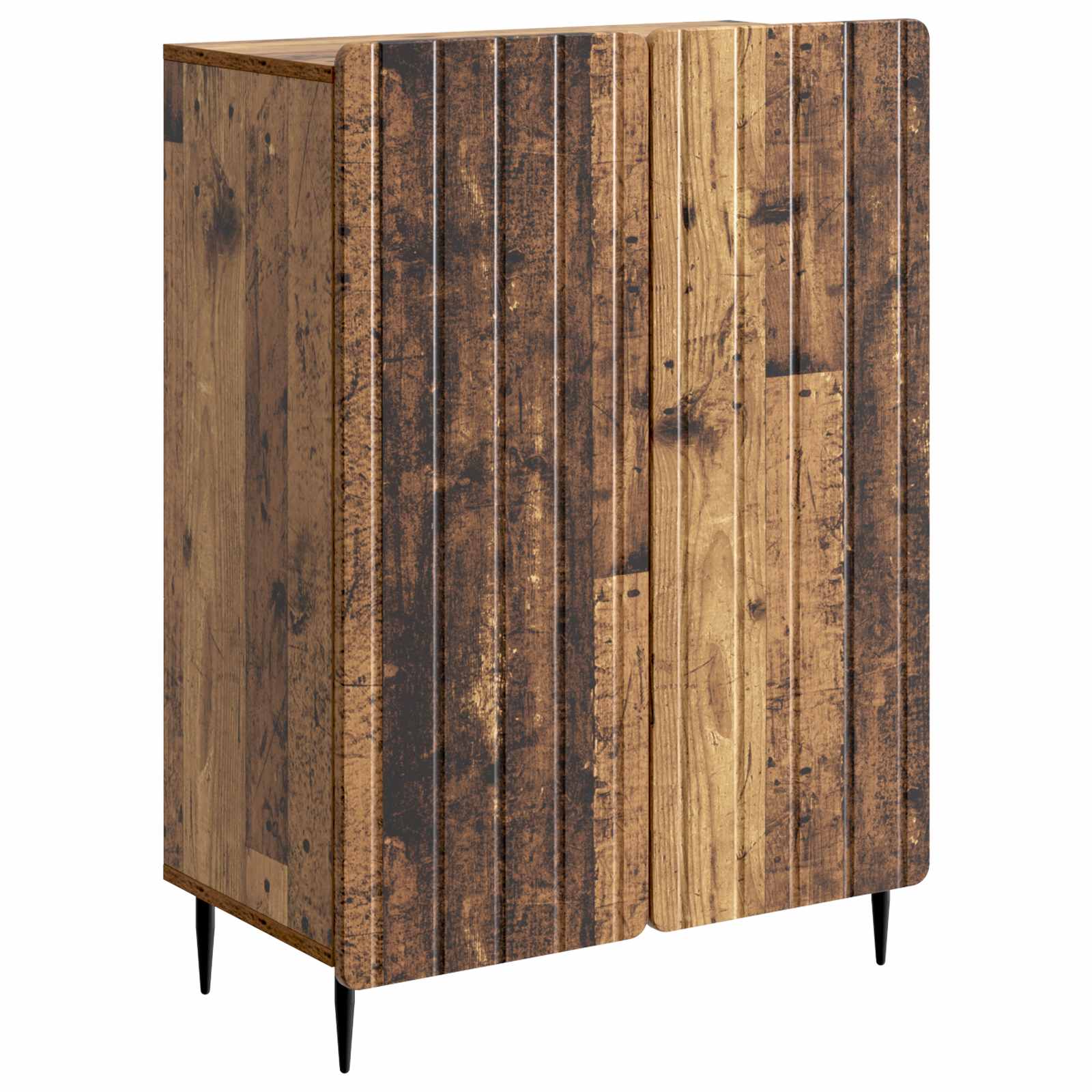 vidaXL Bufet Stare drewno 66 x 34,5 x 92 cm Drewno inżynieryjne
