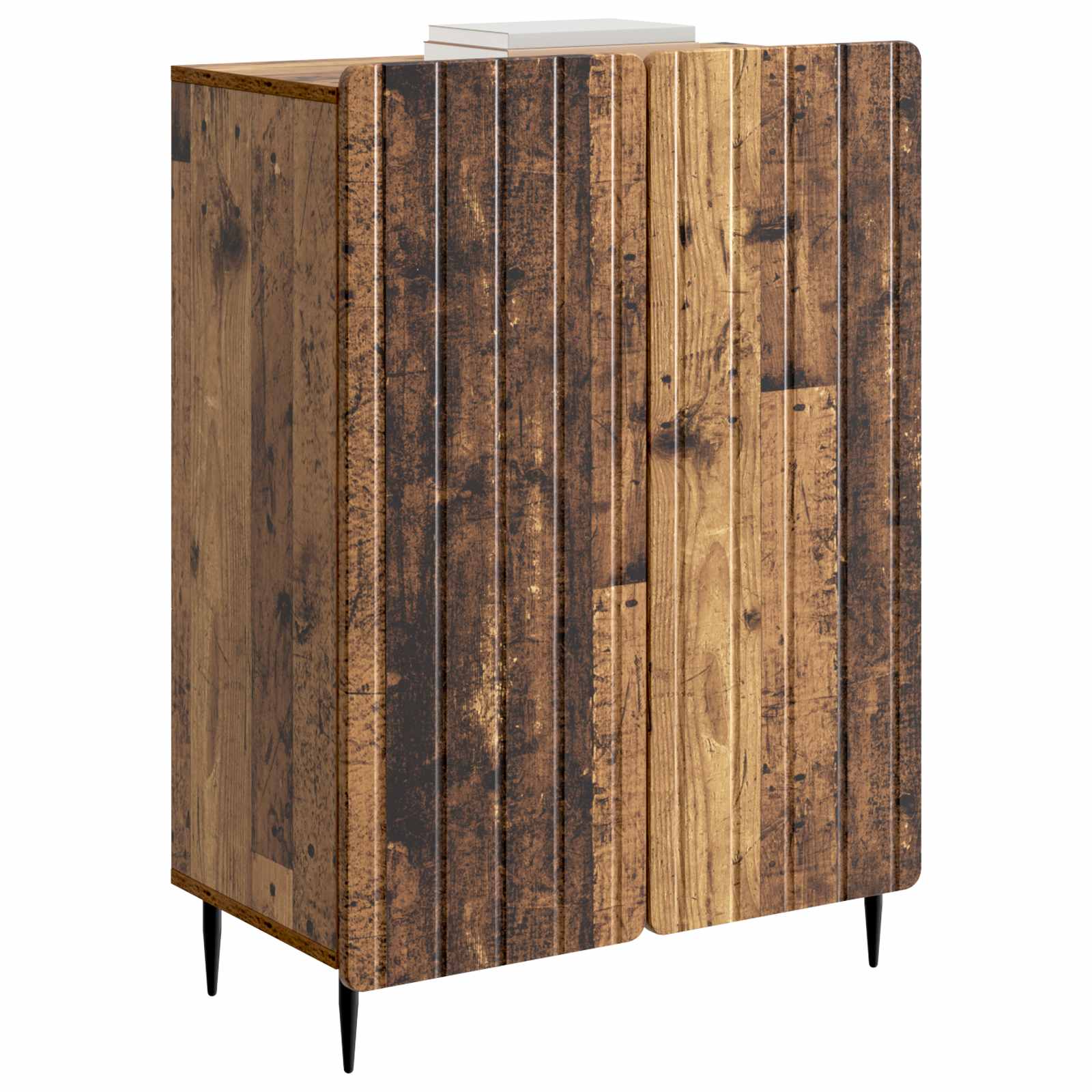 vidaXL Bufet Stare drewno 66 x 34,5 x 92 cm Drewno inżynieryjne