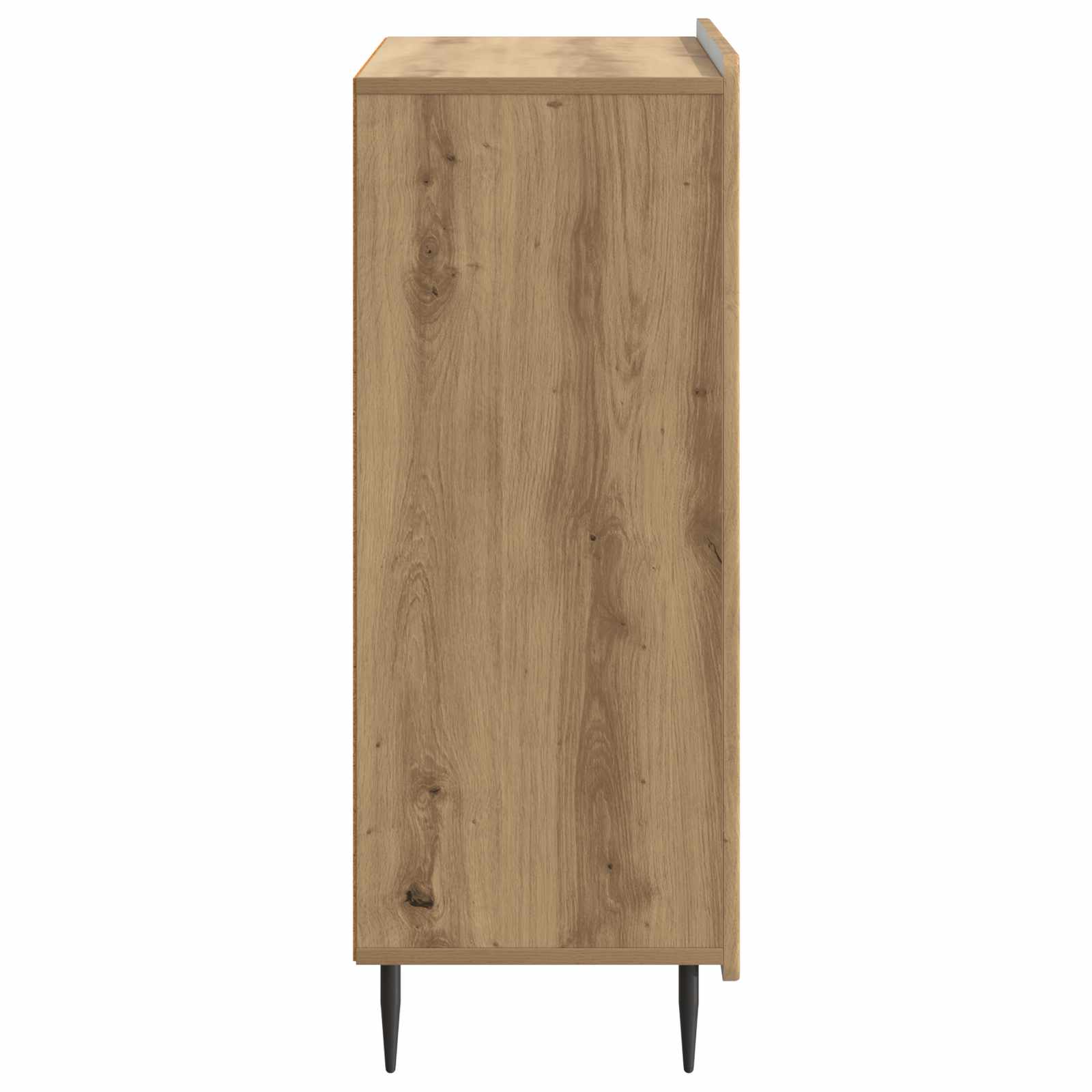 vidaXL Bufet Dąb artisan 66 x 34,5 x 92 cm Drewno inżynieryjne