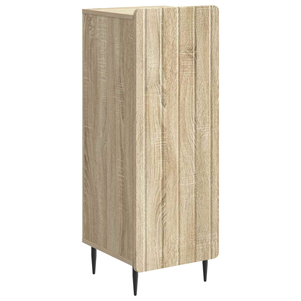 vidaXL Bufet dąb Sonoma 34,5 x 33 x 92 cm Drewno inżynieryjne