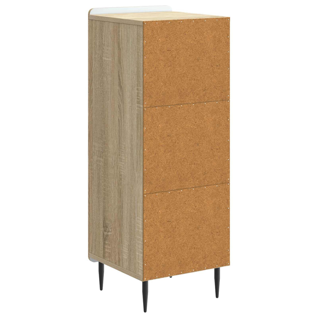vidaXL Bufet dąb Sonoma 34,5 x 33 x 92 cm Drewno inżynieryjne