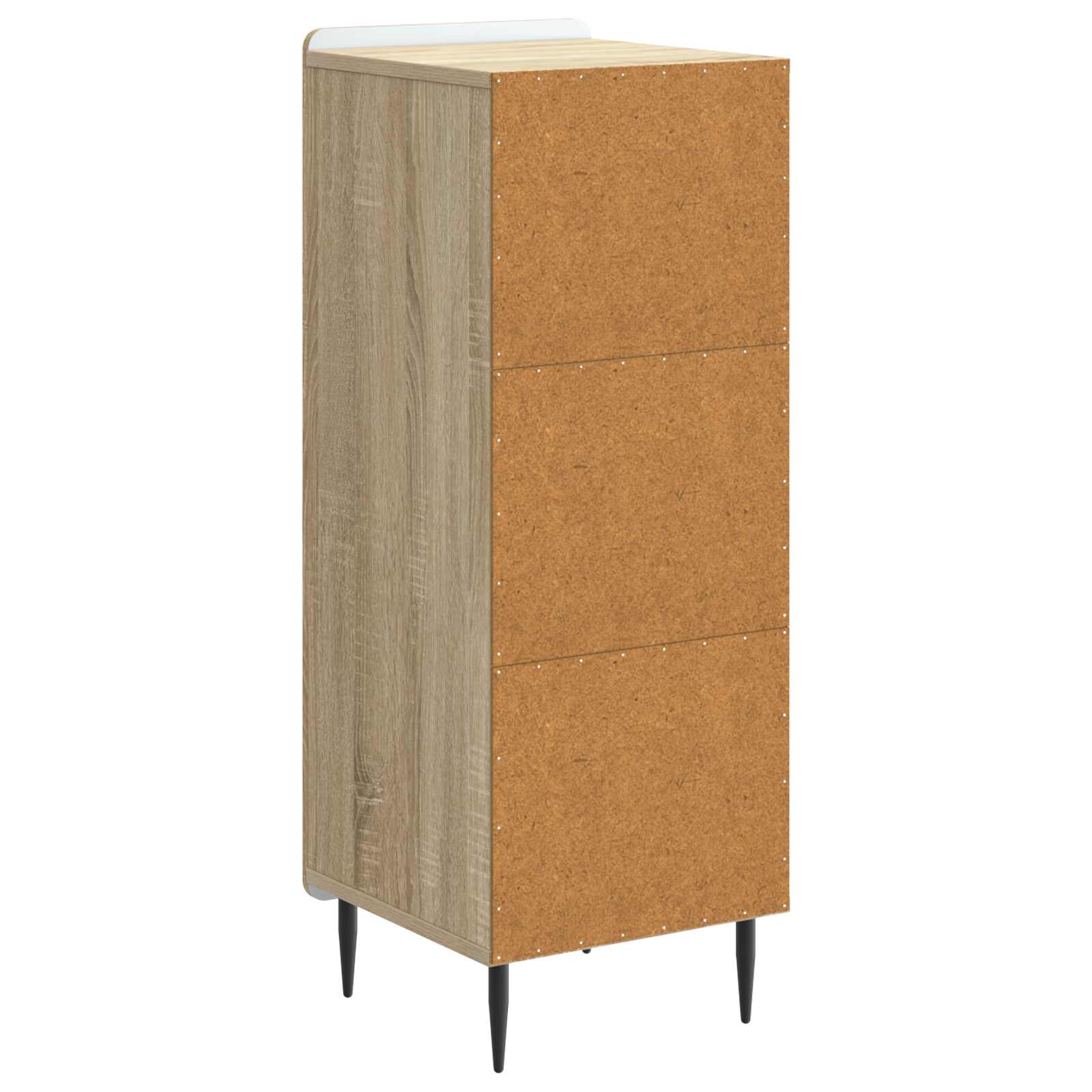 vidaXL Bufet dąb Sonoma 34,5 x 33 x 92 cm Drewno inżynieryjne