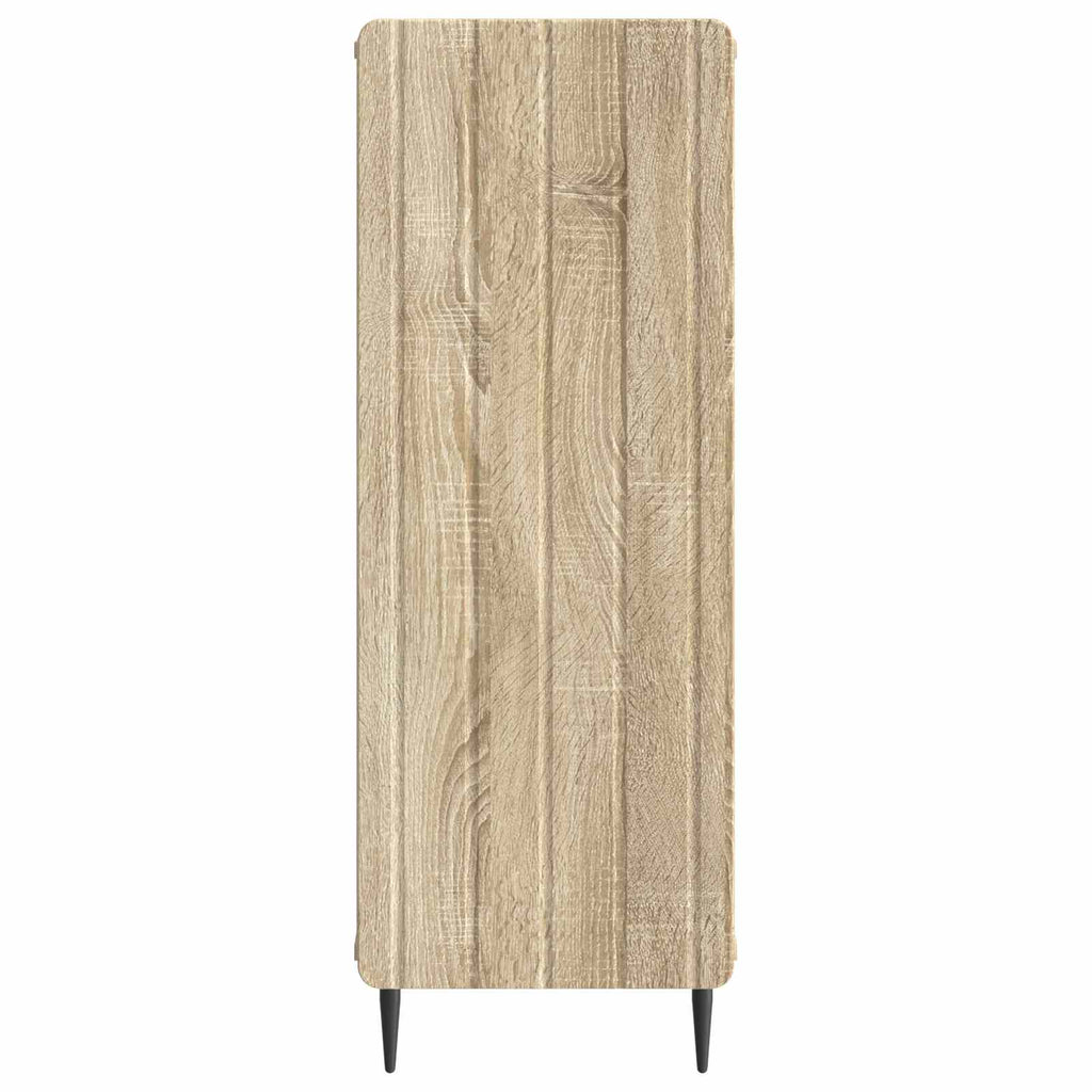 vidaXL Bufet dąb Sonoma 34,5 x 33 x 92 cm Drewno inżynieryjne