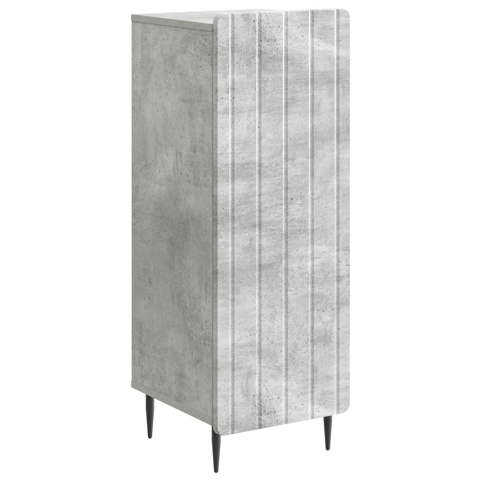 vidaXL Bufet Betonowy szary 34,5 x 33 x 92 cm Drewno inżynieryjne