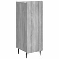 vidaXL Bufet Szary Sonoma 34,5 x 33 x 92 cm Drewno inżynieryjne