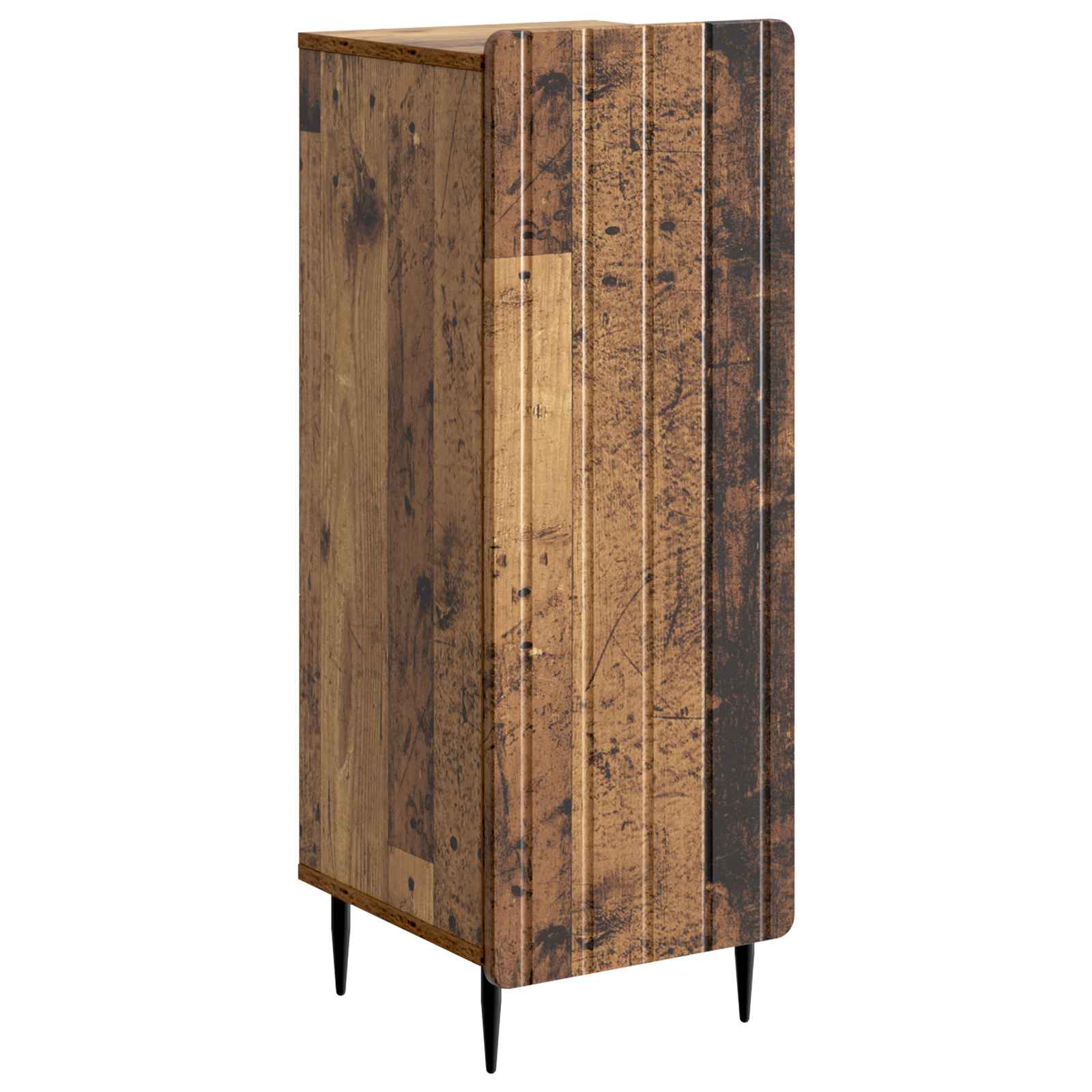 vidaXL Bufet Stare drewno 34,5 x 33 x 92 cm Drewno inżynieryjne