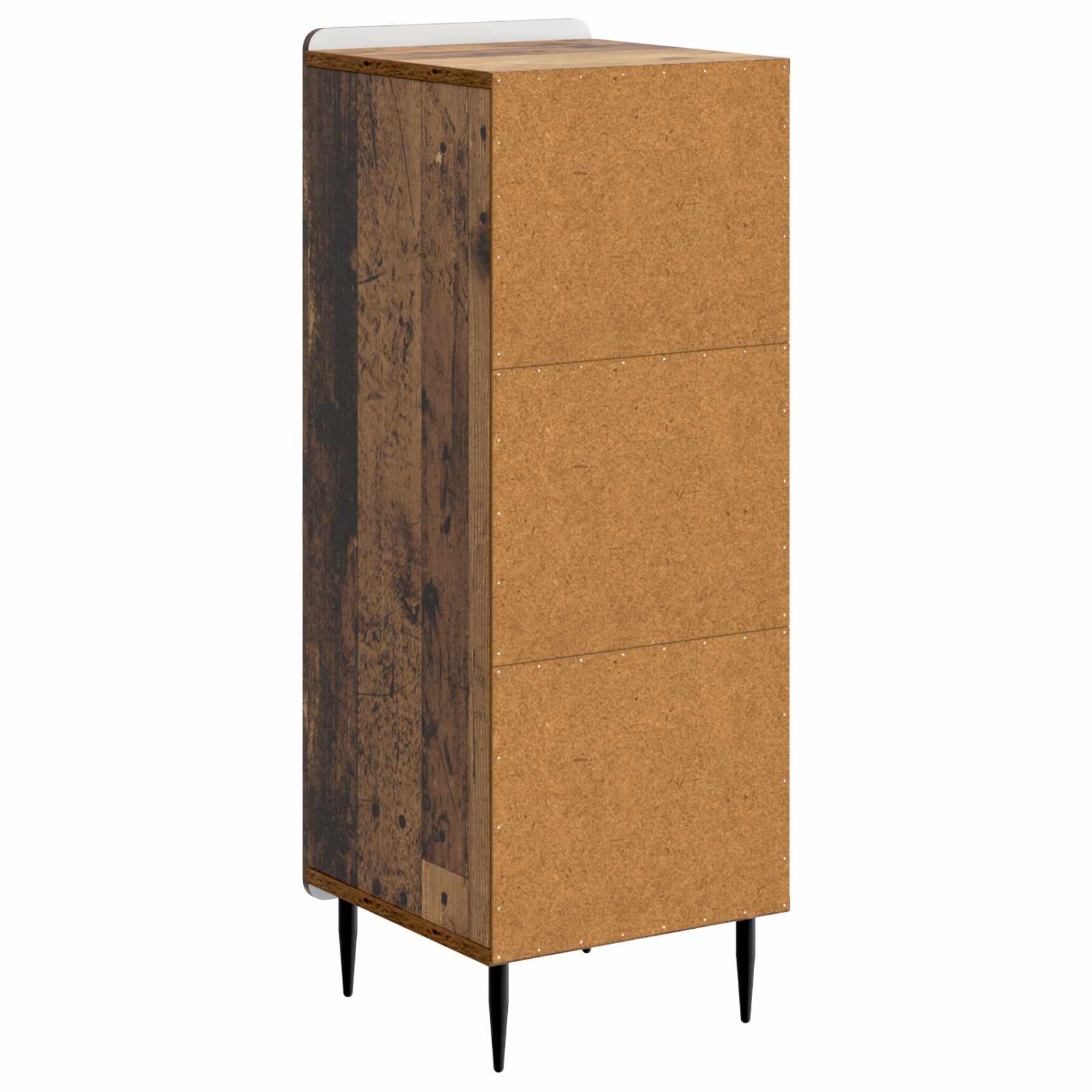 vidaXL Bufet Stare drewno 34,5 x 33 x 92 cm Drewno inżynieryjne