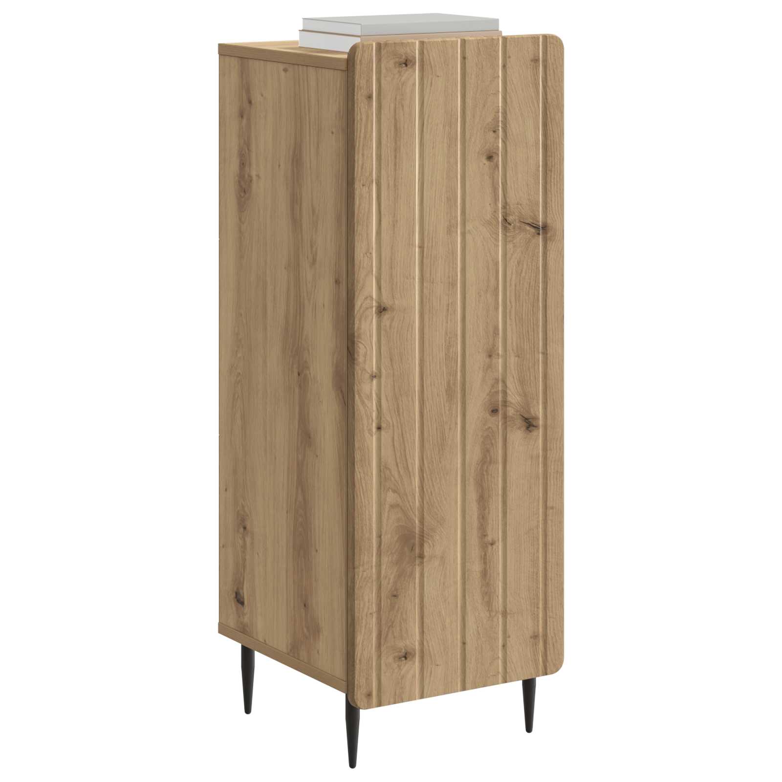 vidaXL Bufet Dąb artisan 34,5 x 33 x 92 cm Drewno inżynieryjne