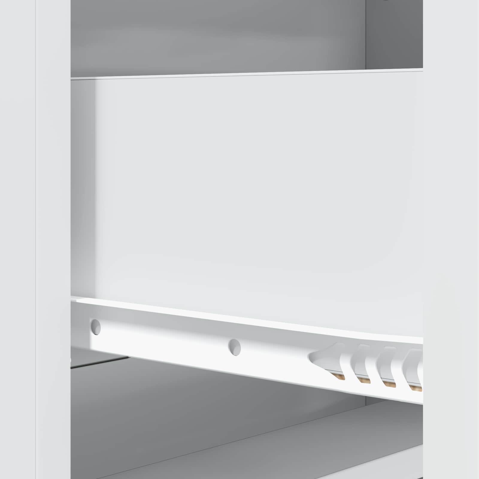 vidaXL Szafka z Szufladami Biały 66 x 34,5 x 92 cm Drewno inżynieryjne