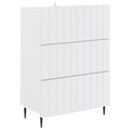 vidaXL Szafka z Szufladami Biały 66 x 34,5 x 92 cm Drewno inżynieryjne