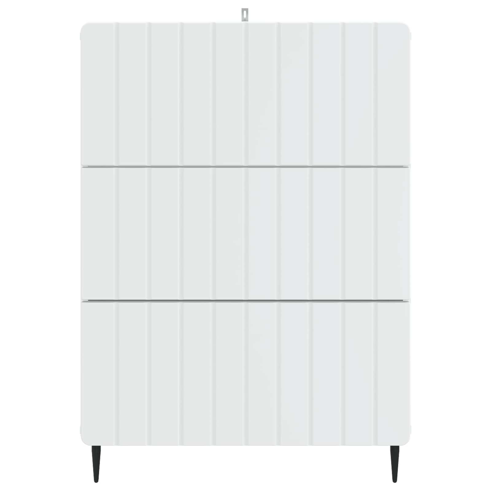 vidaXL Szafka z Szufladami Biały 66 x 34,5 x 92 cm Drewno inżynieryjne