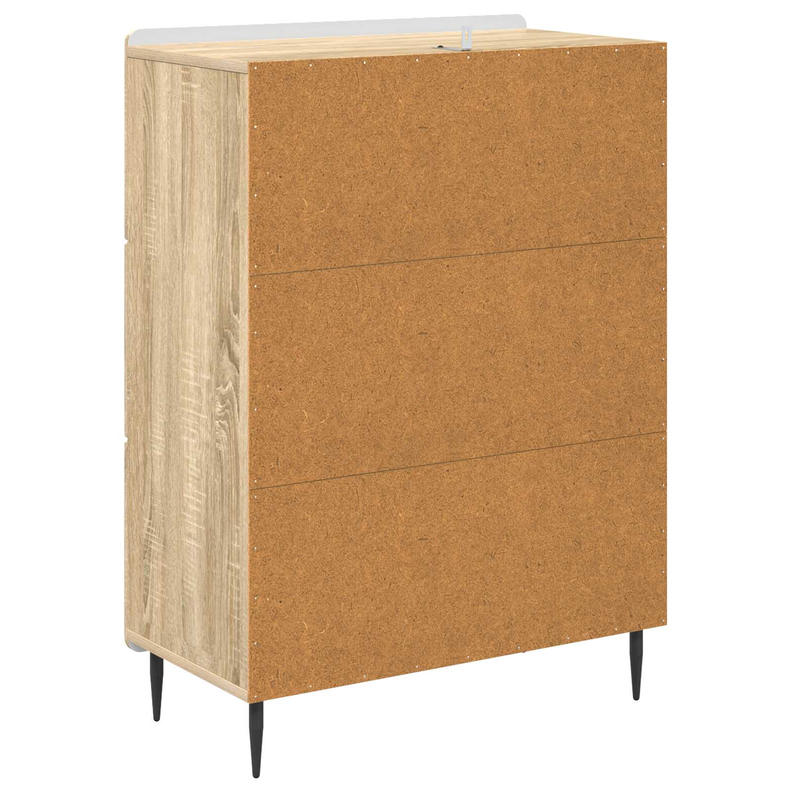 vidaXL Szafka z Szufladami dąb Sonoma 66 x 34,5 x 92 cm