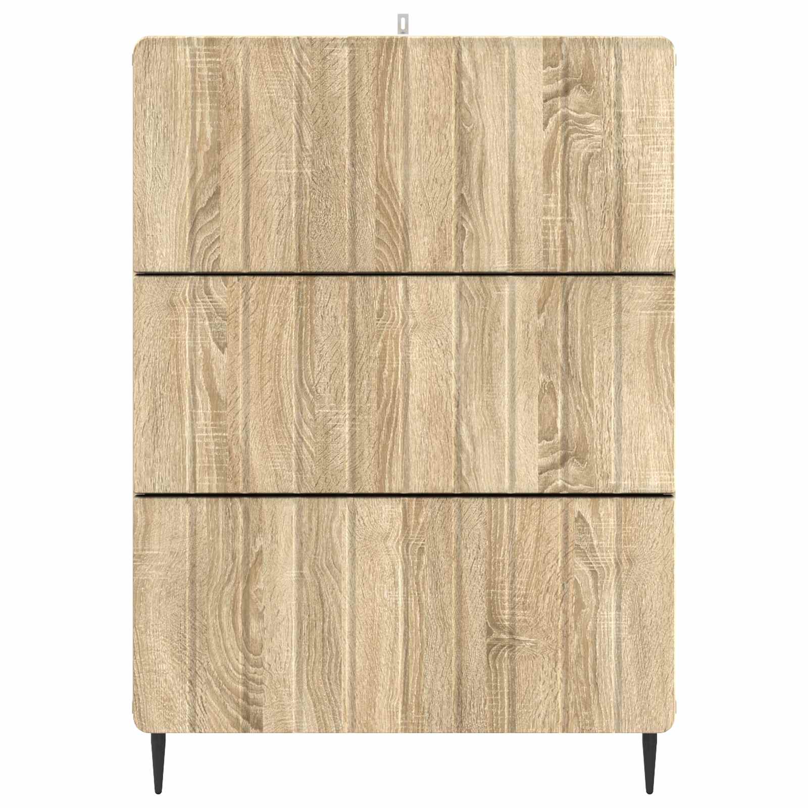 vidaXL Szafka z Szufladami dąb Sonoma 66 x 34,5 x 92 cm