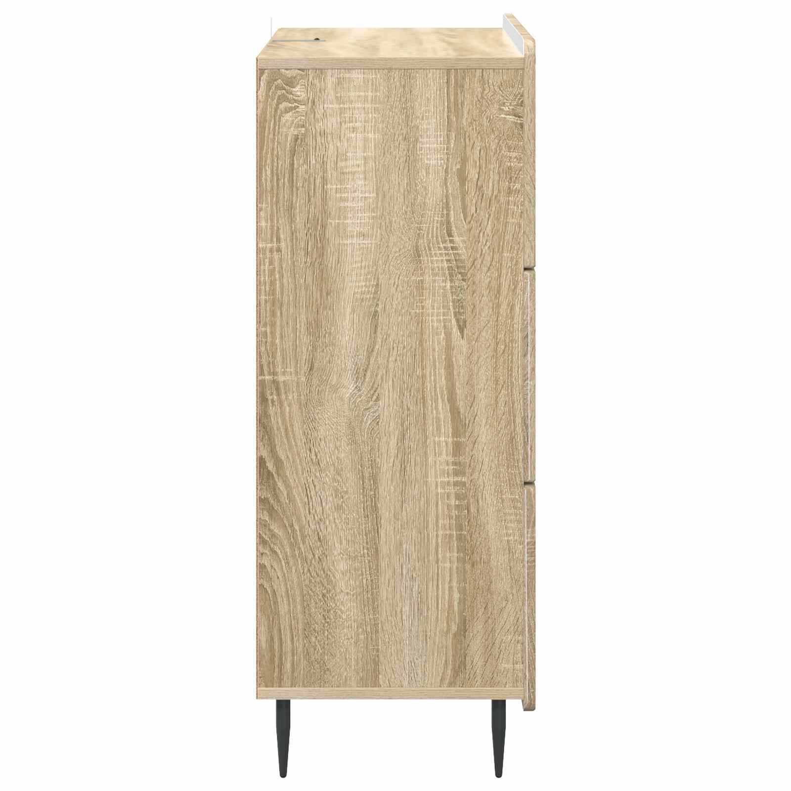 vidaXL Szafka z Szufladami dąb Sonoma 66 x 34,5 x 92 cm