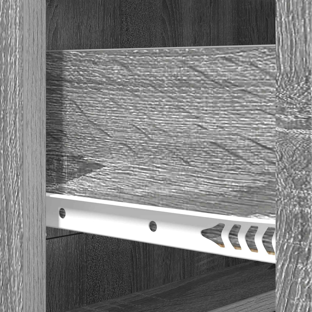 vidaXL Szafka z Szufladami Szary Sonoma 66 x 34,5 x 92 cm