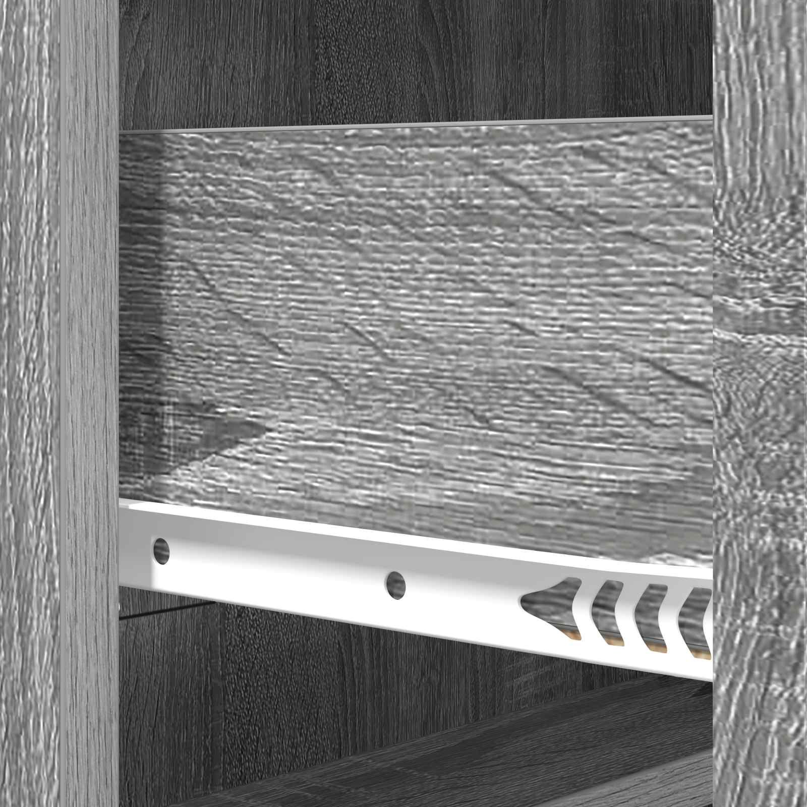 vidaXL Szafka z Szufladami Szary Sonoma 66 x 34,5 x 92 cm