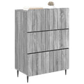 vidaXL Szafka z Szufladami Szary Sonoma 66 x 34,5 x 92 cm
