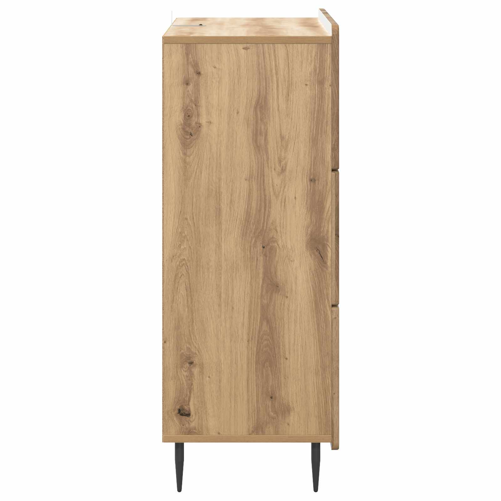 vidaXL Szafka z Szufladami Dąb artisan 66 x 34,5 x 92 cm