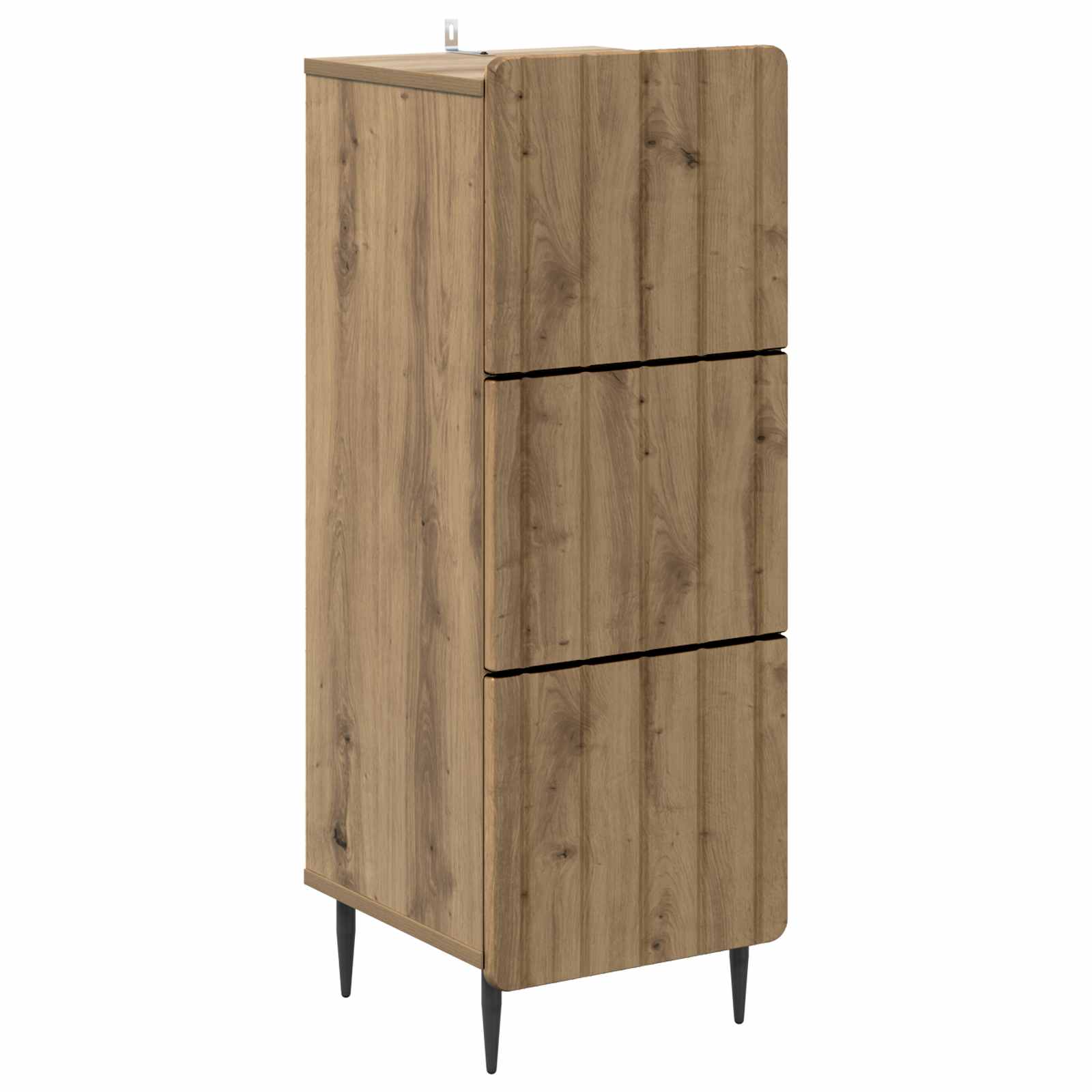 vidaXL Szafka z Szufladami 33 x 34,5 x 92 cm Drewno inżynieryjne