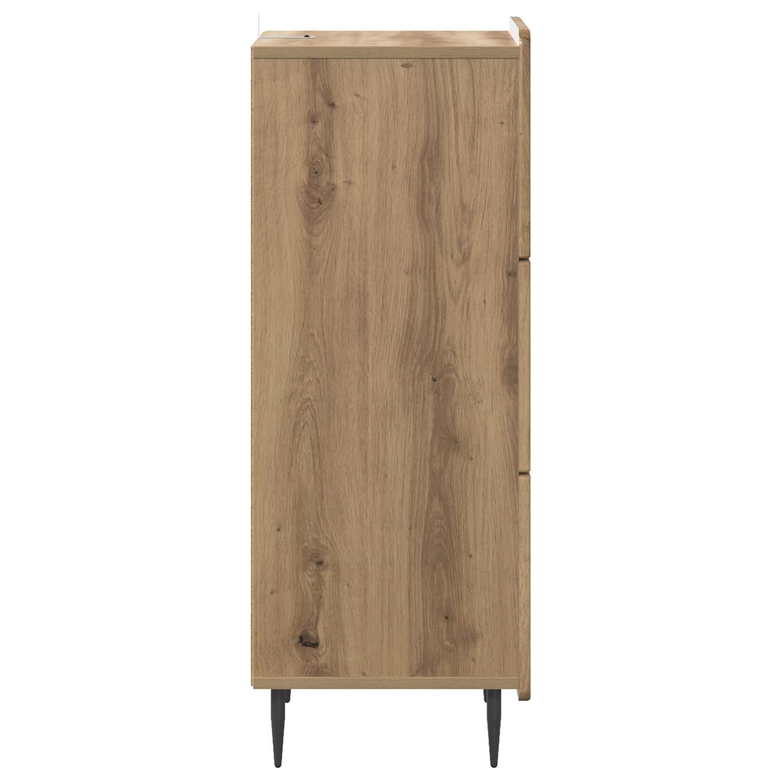 vidaXL Szafka z Szufladami Dąb artisan 33 x 34,5 x 92 cm