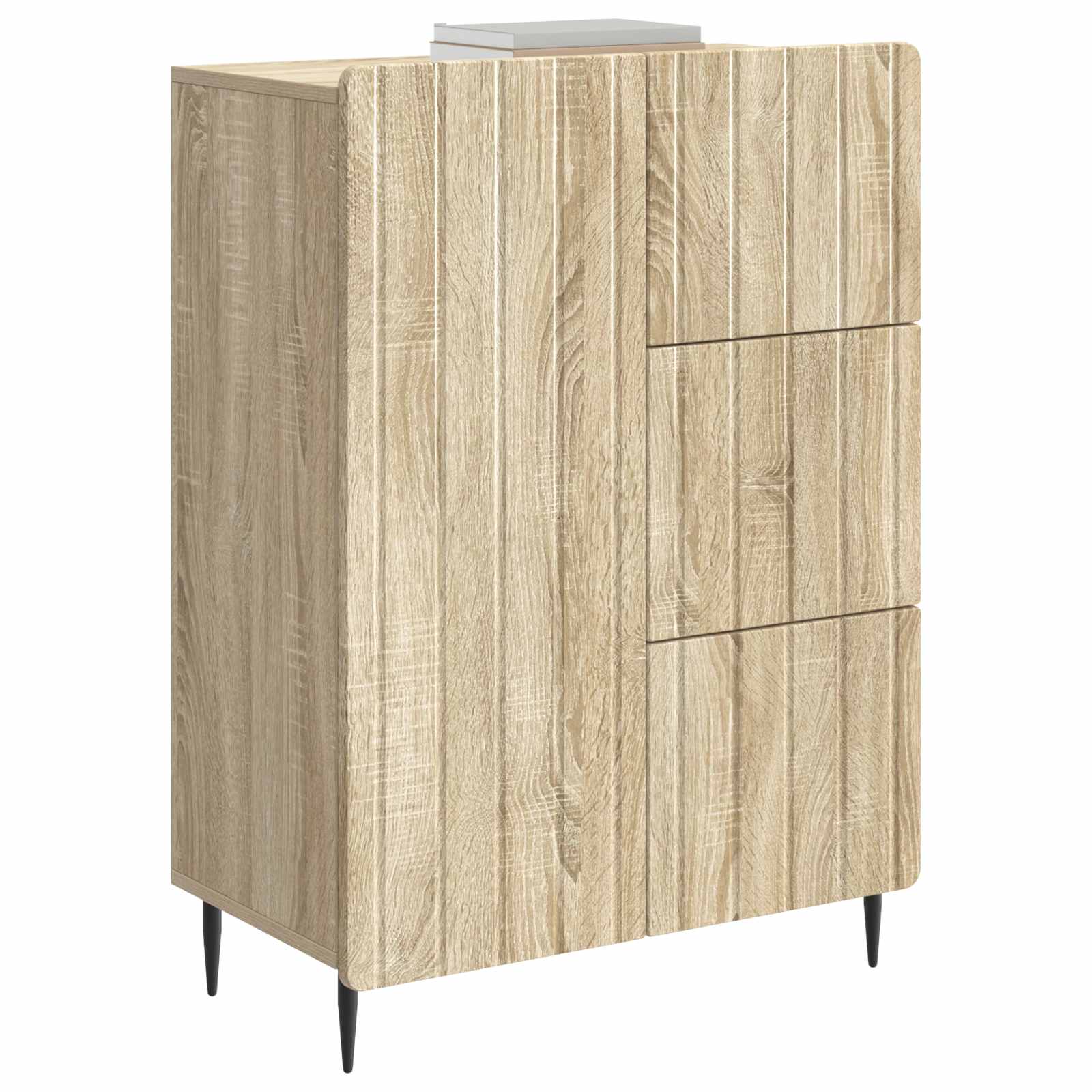 vidaXL Bufet dąb Sonoma 66 x 34,5 x 91,5 cm Drewno inżynieryjne