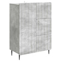 vidaXL Bufet Betonowy szary 66 x 34,5 x 91,5 cm Drewno inżynieryjne