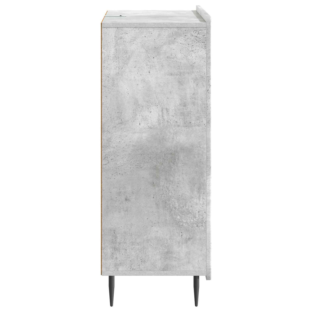 vidaXL Bufet Betonowy szary 66 x 34,5 x 91,5 cm Drewno inżynieryjne