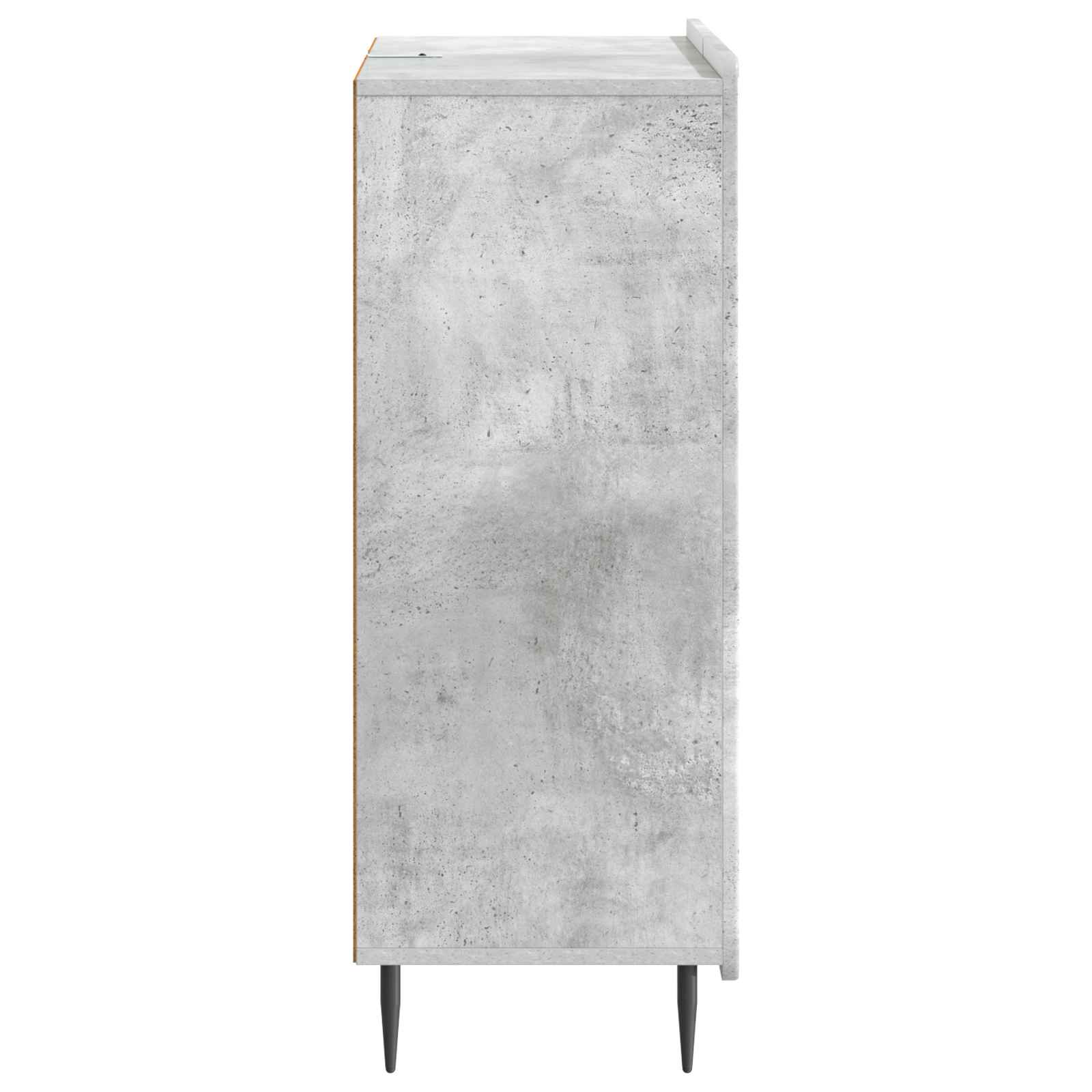 vidaXL Bufet Betonowy szary 66 x 34,5 x 91,5 cm Drewno inżynieryjne