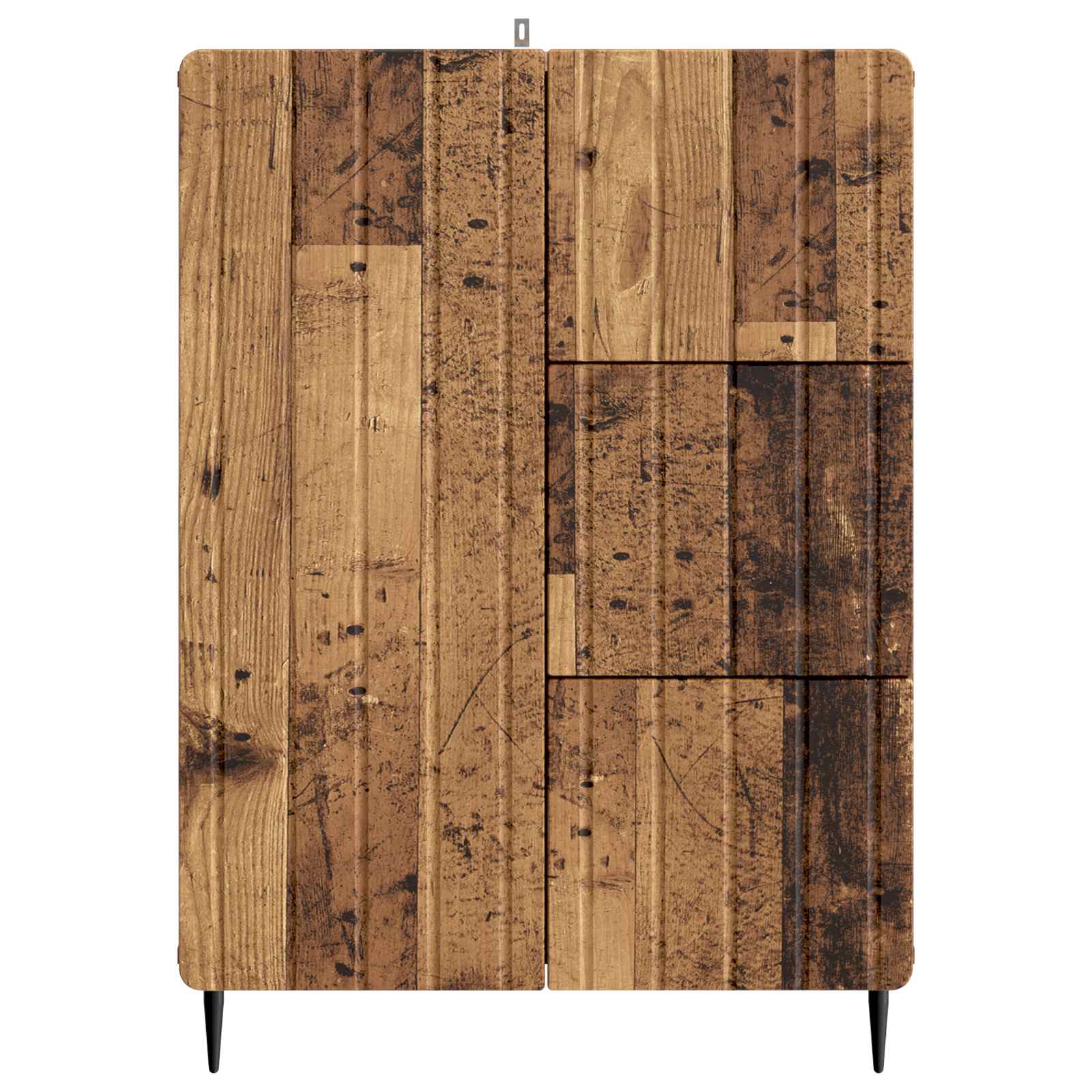 vidaXL Bufet Stare drewno 66 x 34,5 x 91,5 cm Drewno inżynieryjne