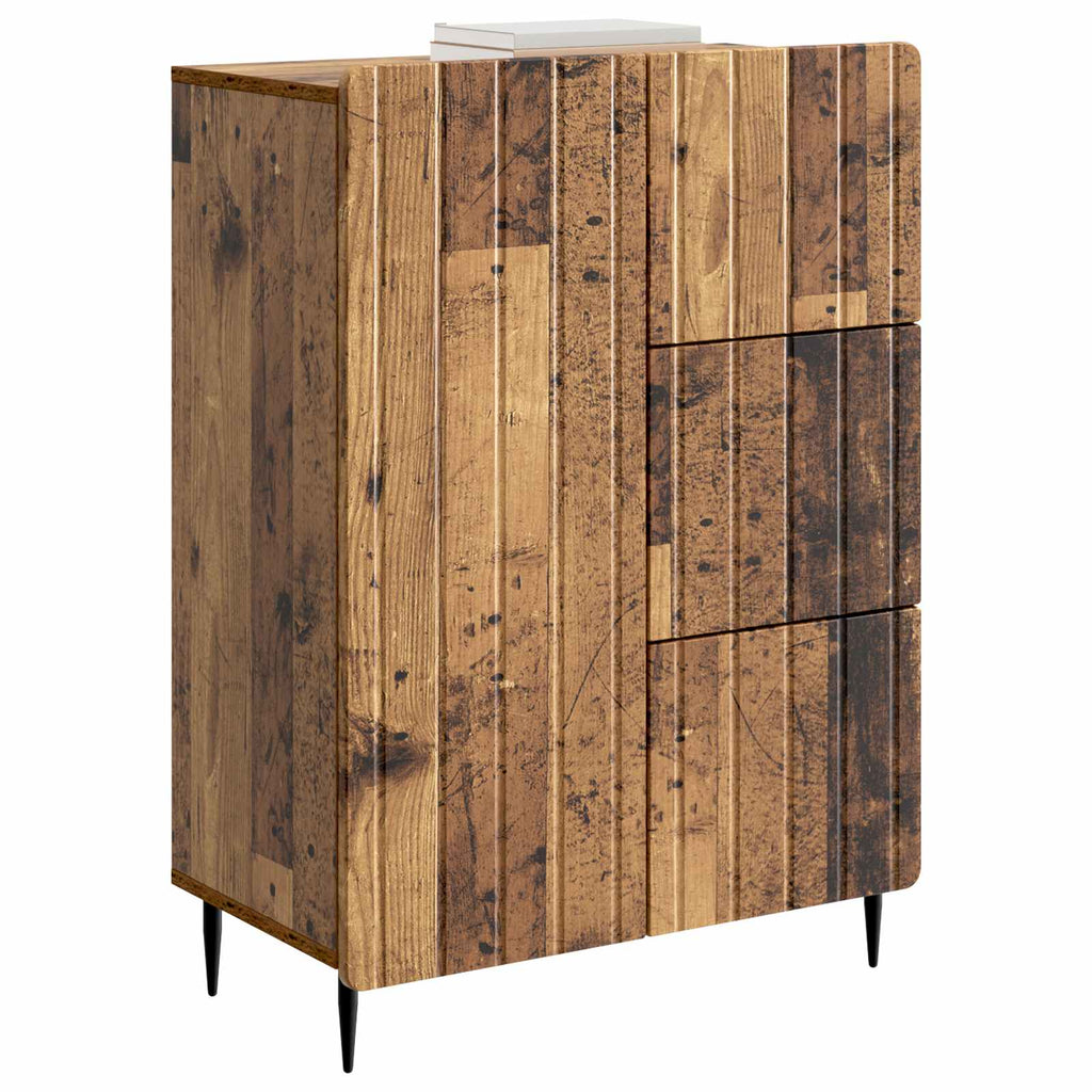 vidaXL Bufet Stare drewno 66 x 34,5 x 91,5 cm Drewno inżynieryjne