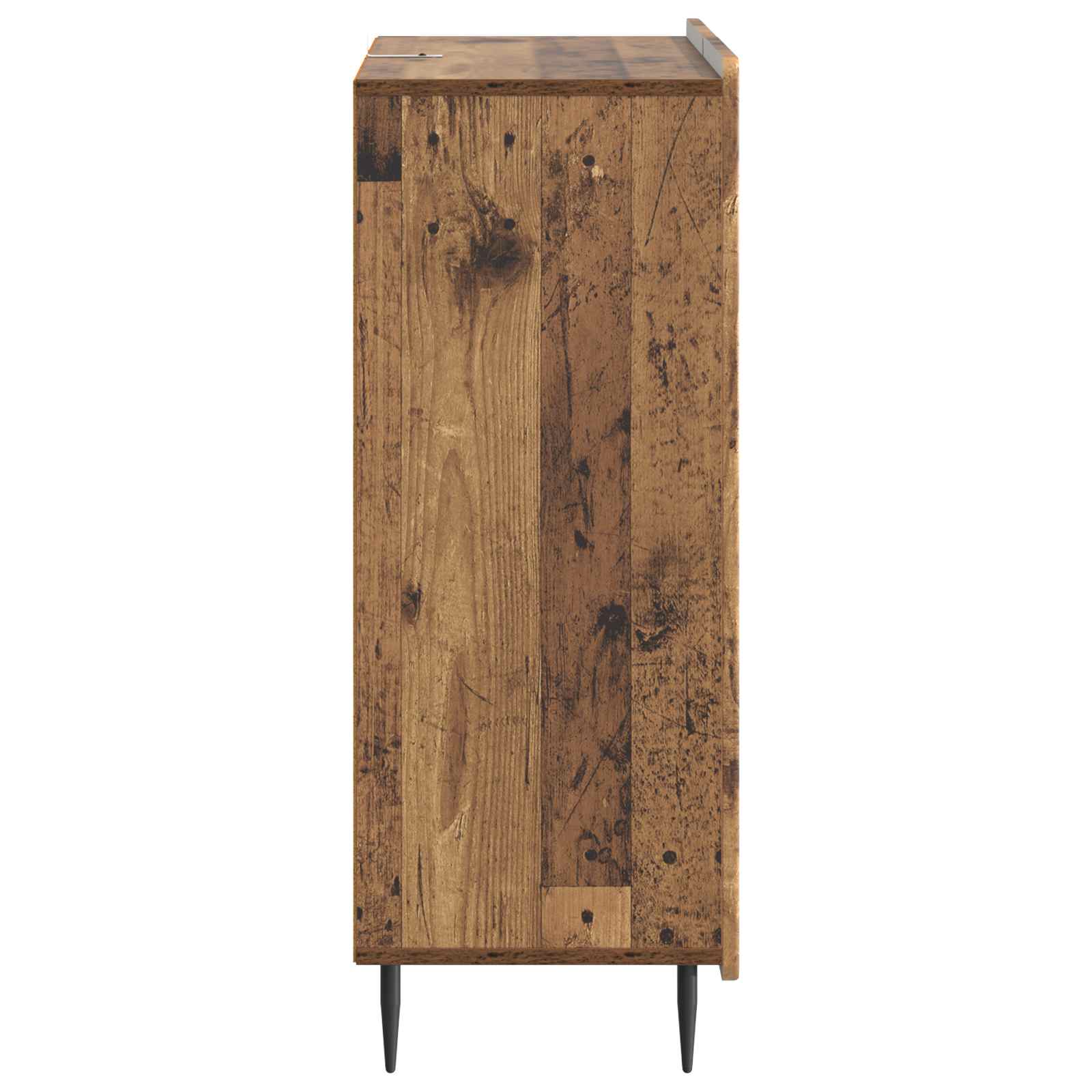vidaXL Bufet Stare drewno 66 x 34,5 x 91,5 cm Drewno inżynieryjne