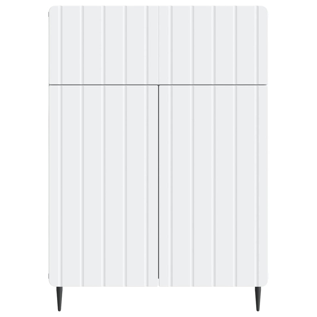 vidaXL Bufet Biały 66 x 34,5 x 92 cm Drewno inżynieryjne