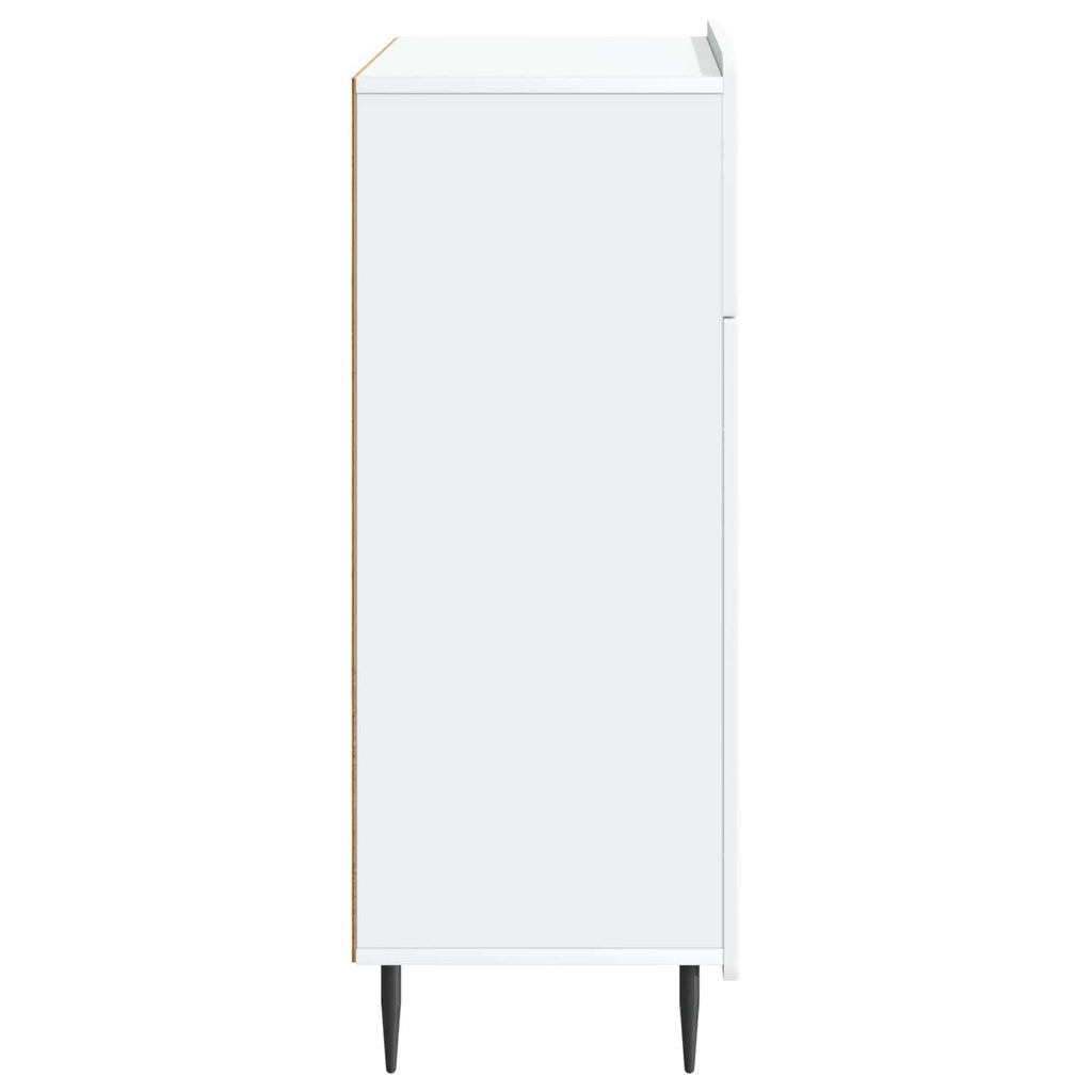 vidaXL Bufet Biały 66 x 34,5 x 92 cm Drewno inżynieryjne