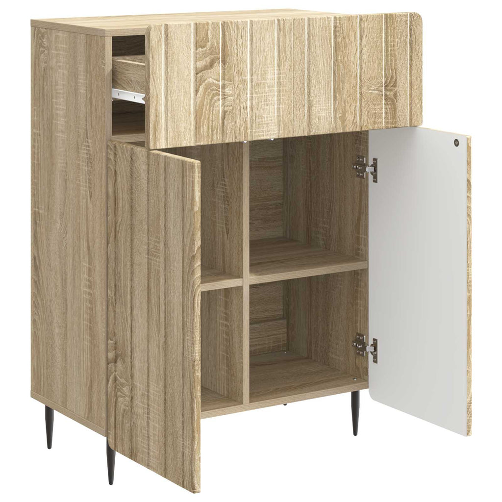 vidaXL Bufet dąb Sonoma 66 x 34,5 x 92 cm Drewno inżynieryjne
