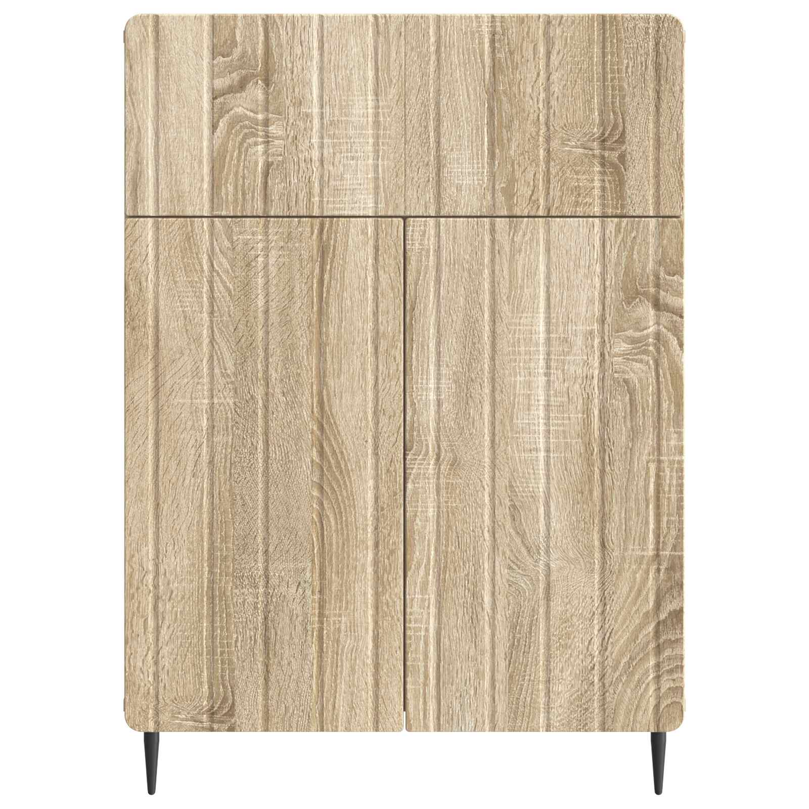 vidaXL Bufet dąb Sonoma 66 x 34,5 x 92 cm Drewno inżynieryjne