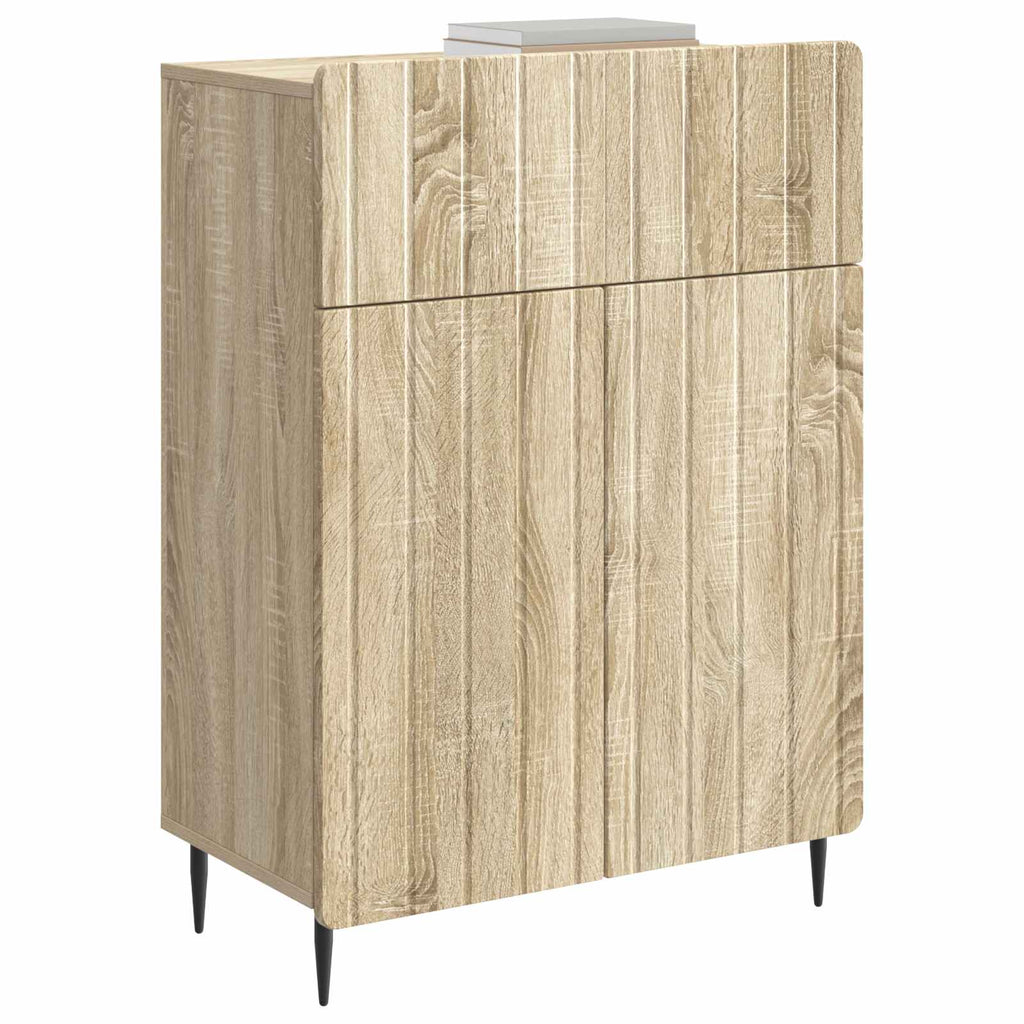 vidaXL Bufet dąb Sonoma 66 x 34,5 x 92 cm Drewno inżynieryjne