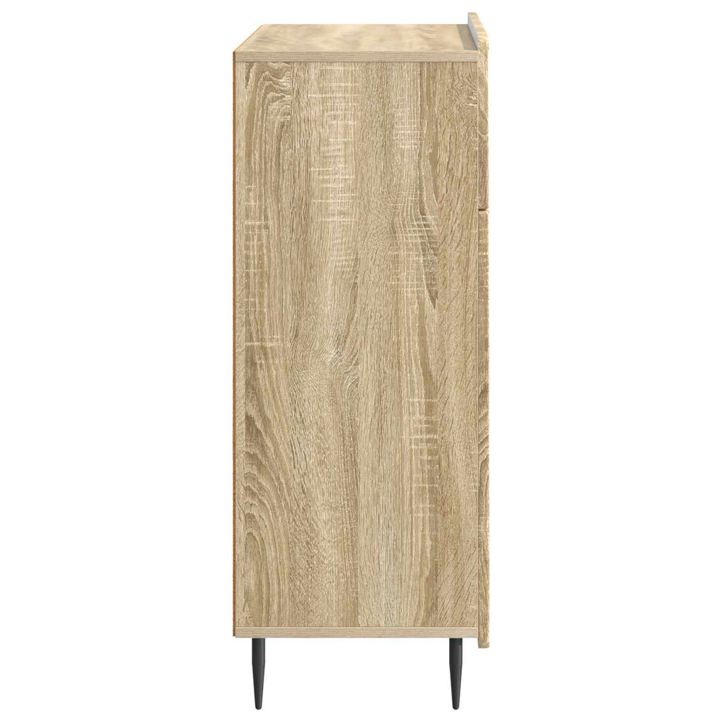 vidaXL Bufet dąb Sonoma 66 x 34,5 x 92 cm Drewno inżynieryjne
