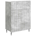 vidaXL Bufet Betonowy szary 66 x 34,5 x 92 cm Drewno inżynieryjne