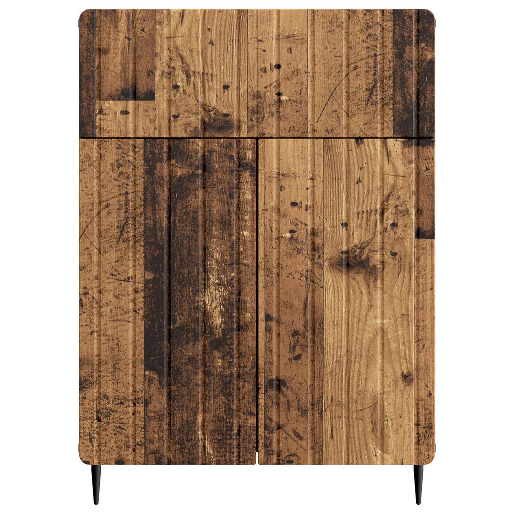 vidaXL Bufet Stare drewno 66 x 34,5 x 92 cm Drewno inżynieryjne