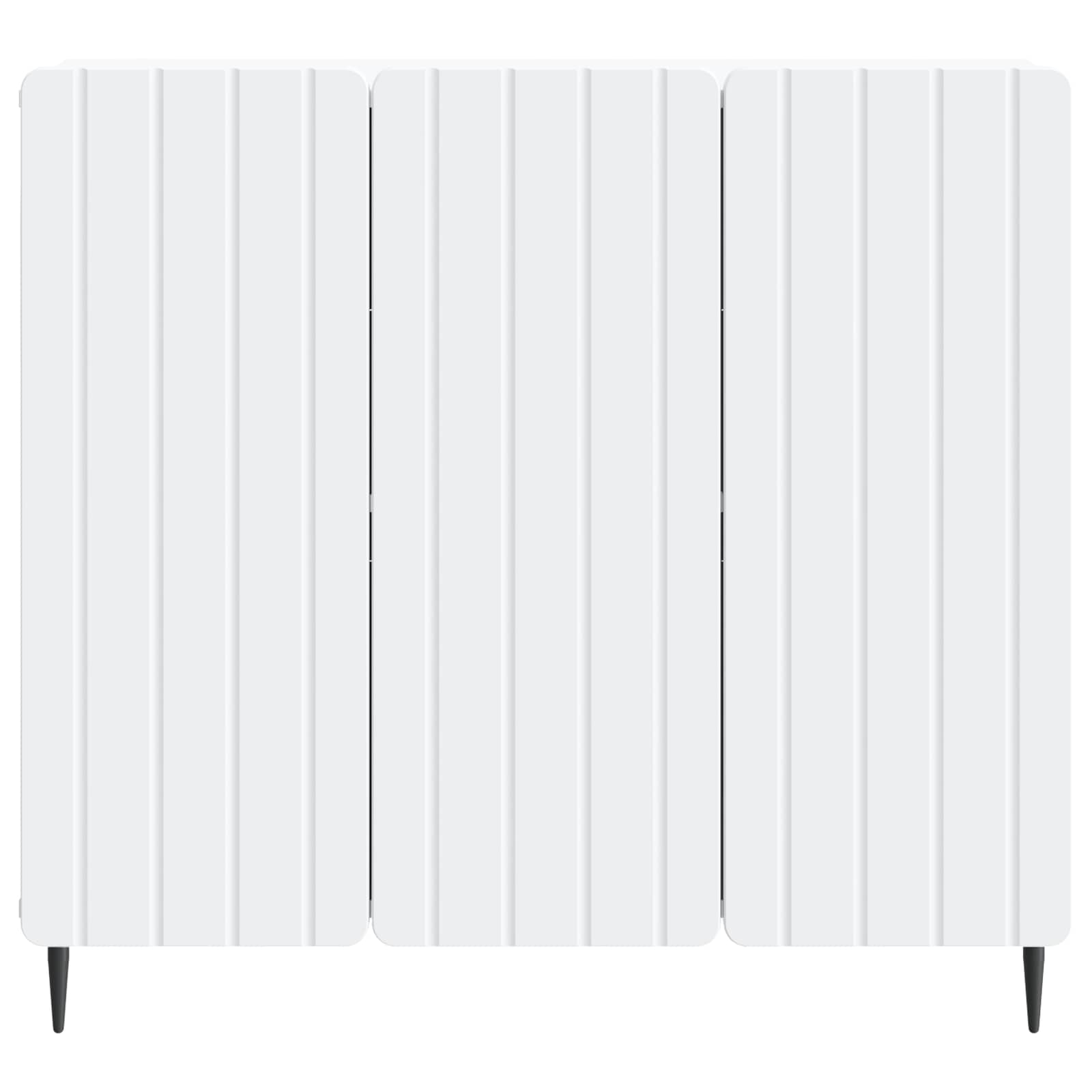 vidaXL Bufet Biały 89 x 34,5 x 82 cm Drewno inżynieryjne