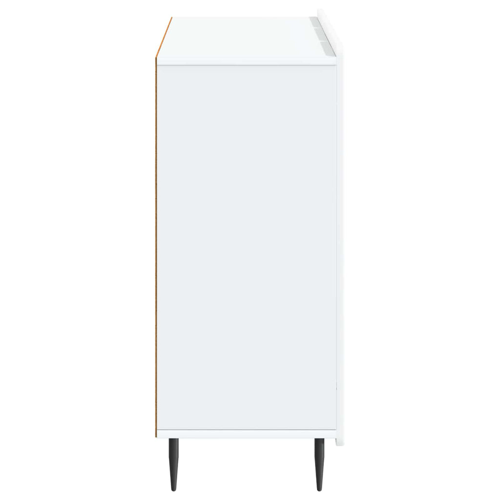 vidaXL Bufet Biały 89 x 34,5 x 82 cm Drewno inżynieryjne
