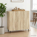 vidaXL Bufet dąb Sonoma 89 x 34,5 x 82 cm Drewno inżynieryjne