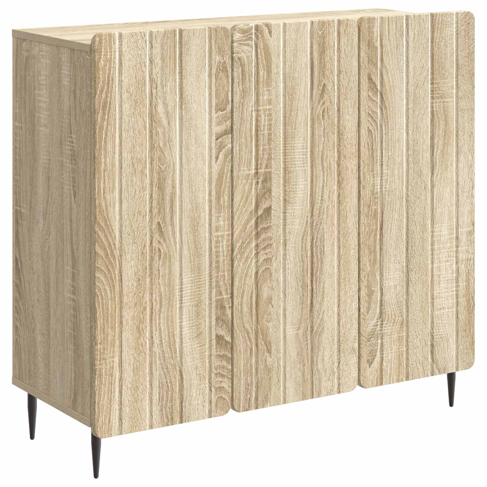 vidaXL Bufet dąb Sonoma 89 x 34,5 x 82 cm Drewno inżynieryjne