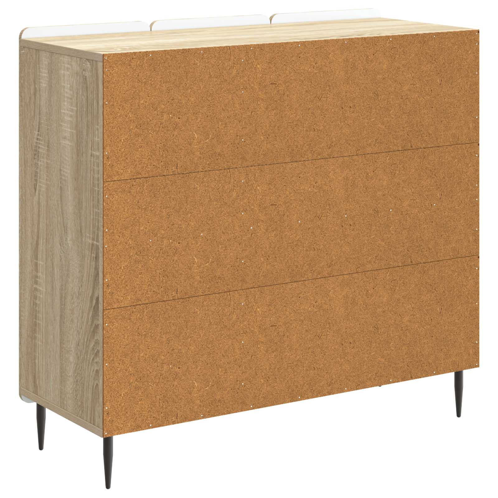 vidaXL Bufet dąb Sonoma 89 x 34,5 x 82 cm Drewno inżynieryjne