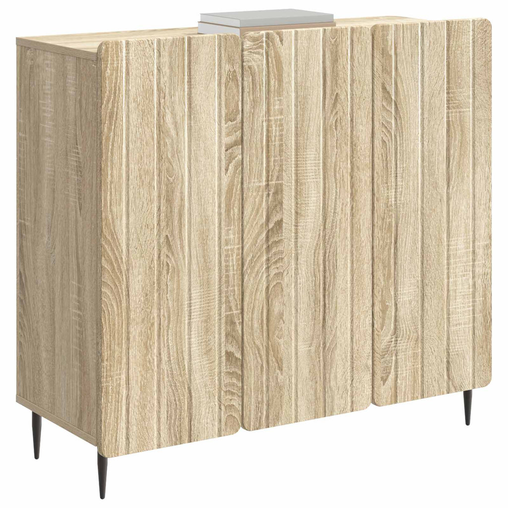 vidaXL Bufet dąb Sonoma 89 x 34,5 x 82 cm Drewno inżynieryjne