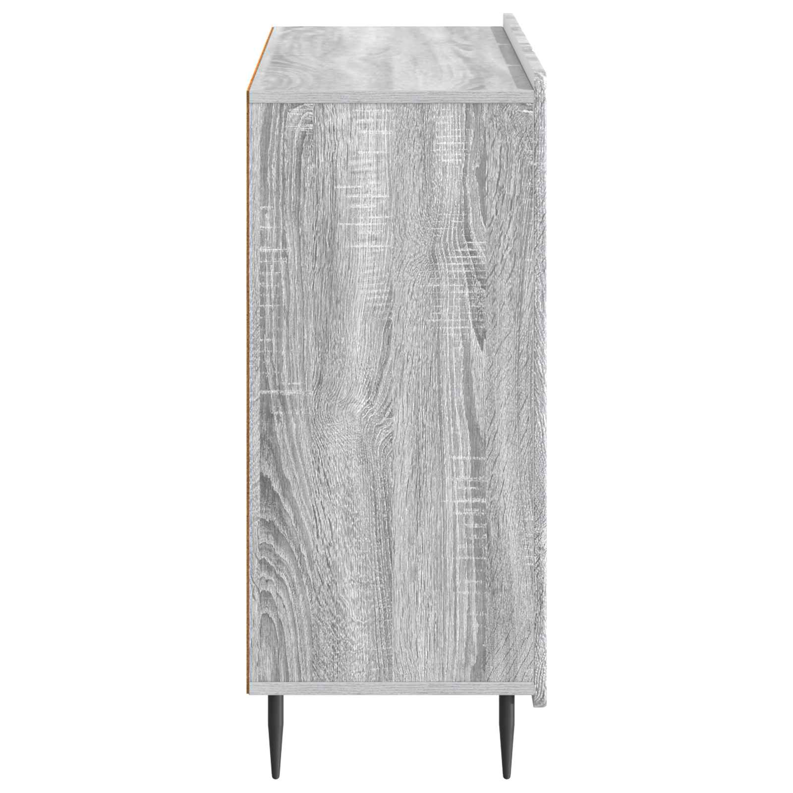 vidaXL Bufet Szary Sonoma 89 x 34,5 x 82 cm Drewno inżynieryjne