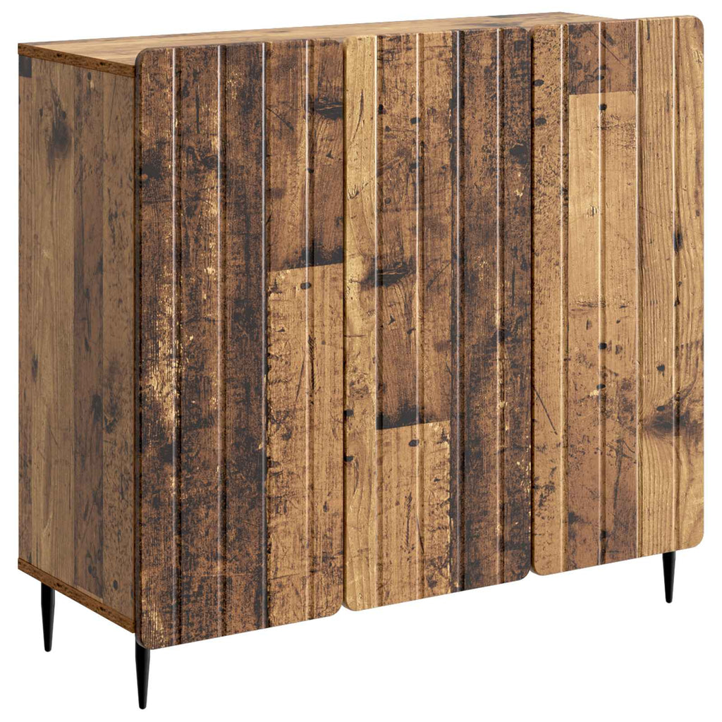 vidaXL Bufet Stare drewno 89 x 34,5 x 82 cm Drewno inżynieryjne