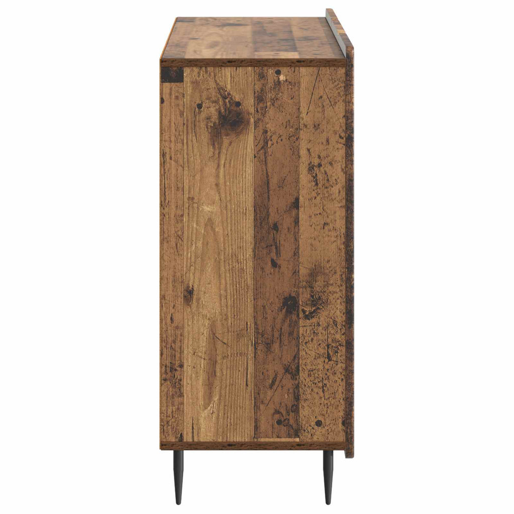 vidaXL Bufet Stare drewno 89 x 34,5 x 82 cm Drewno inżynieryjne
