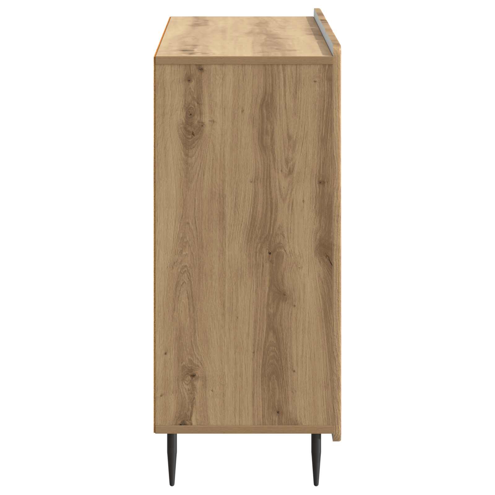 vidaXL Bufet Dąb artisan 89 x 34,5 x 82 cm Drewno inżynieryjne